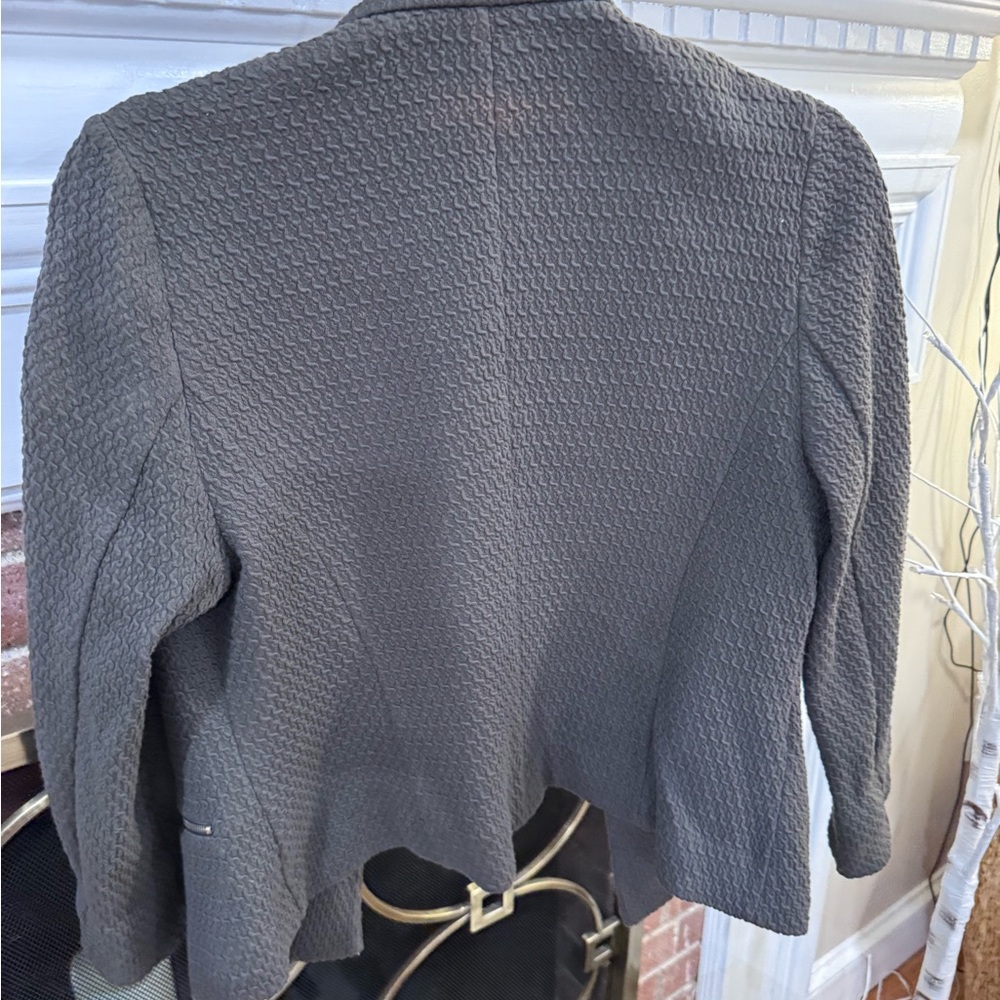 Alfani Charcoal Textured Blazer